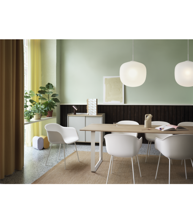 Muuto Fiber Armchair - Tube base - Recycled Plastic