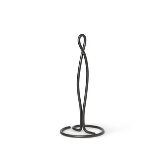 Ferm Living Curvature - Keukenrolhouder - Black Brass