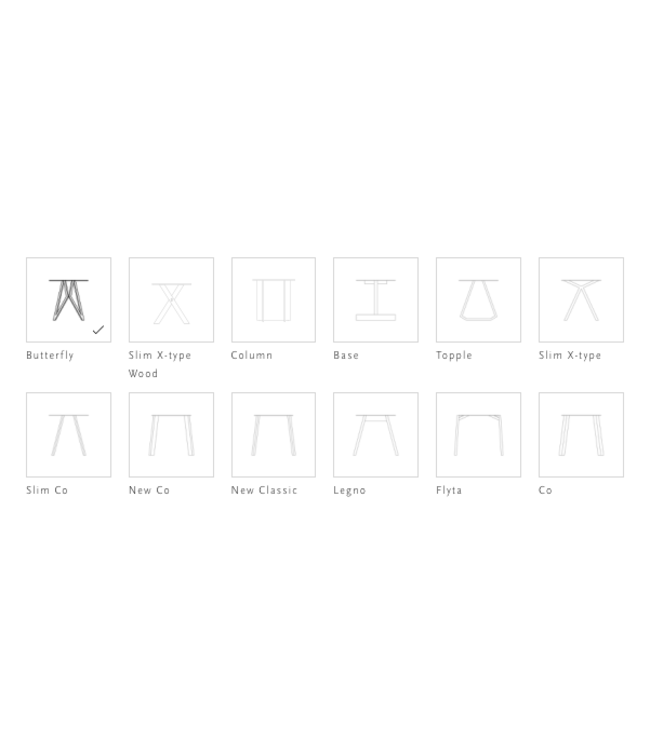 Eetkamertafel eik - Ovaal