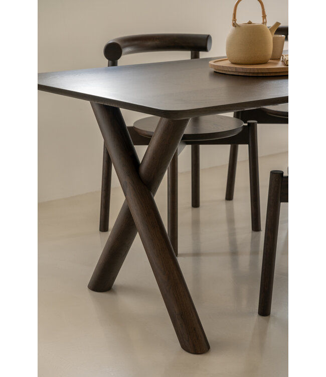 Slim X Wood - eiken eettafel