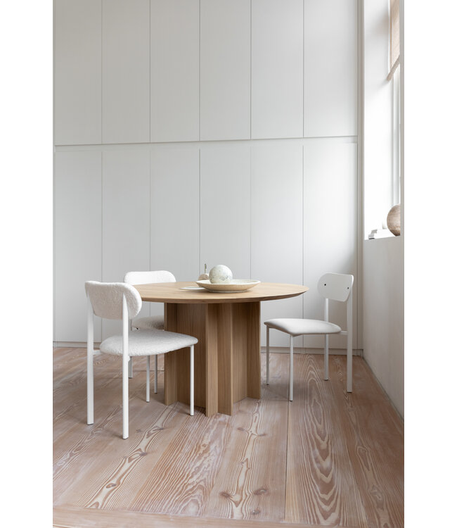 Column Ronde tafel - Eik