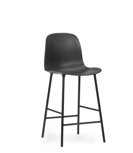 Normann Copenhagen Form Bar Chair -  Steel