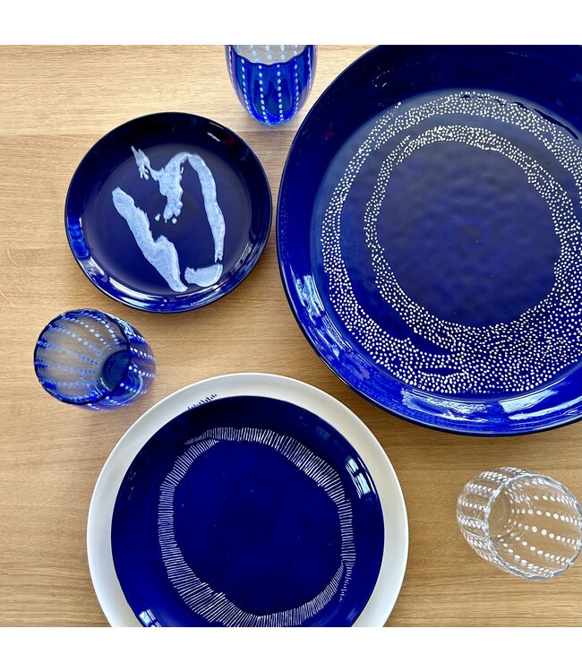 Voorgerecht bord Lapis Lazuli - set van 2