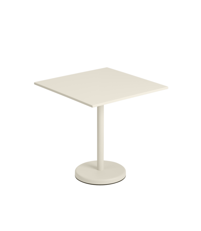 Linear Steel Café Table