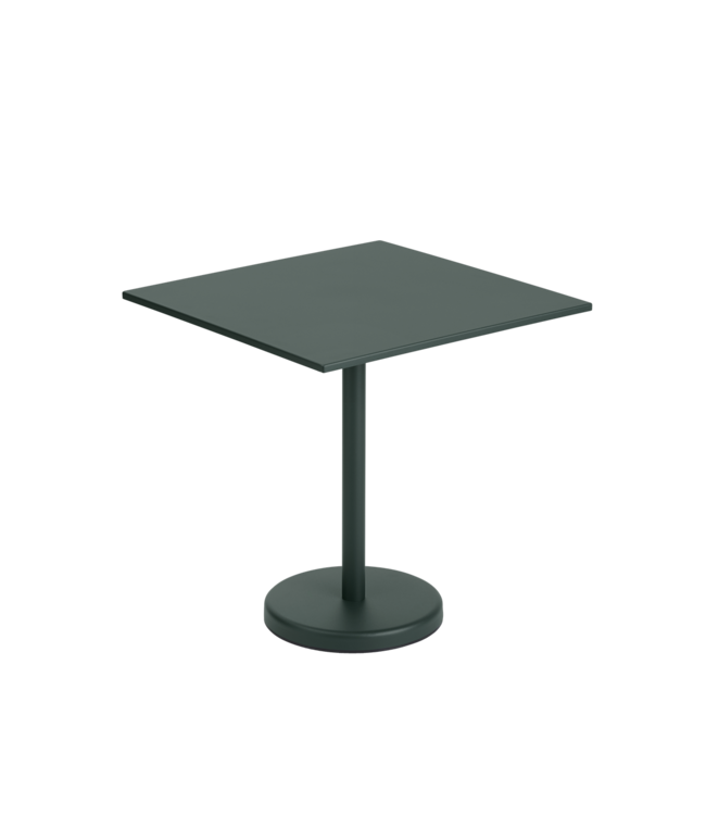 Linear Steel Café Table