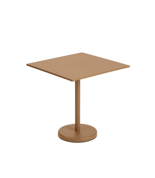 Linear Steel Café Table