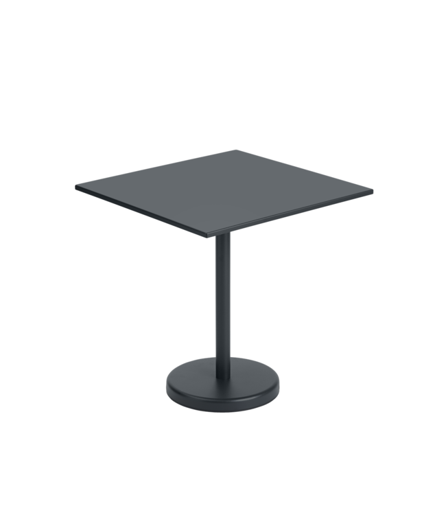 Linear Steel Café Table