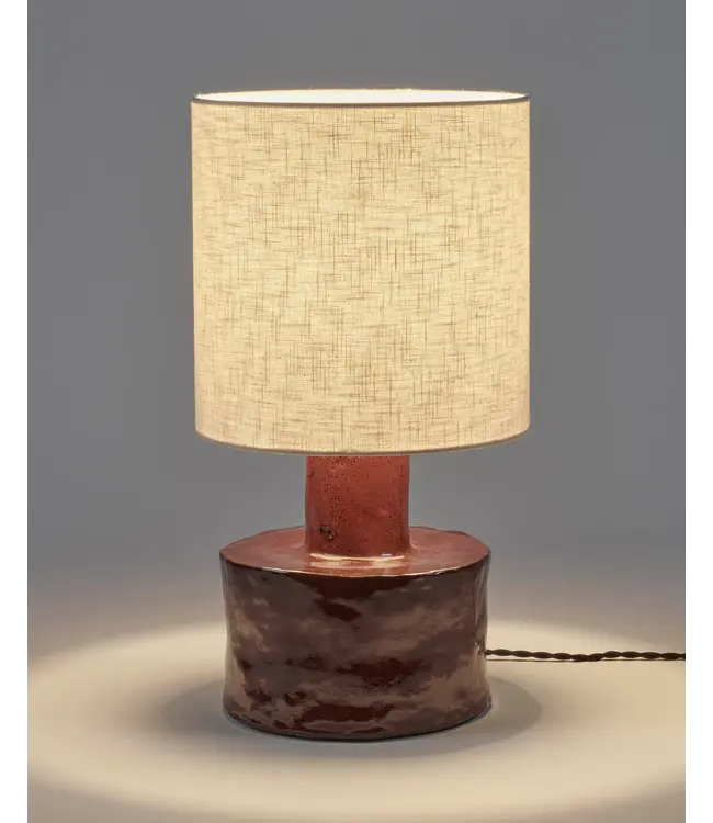 Catherine tafellamp Red/Beige