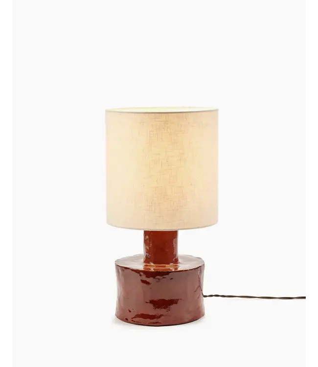Catherine tafellamp Red/Beige