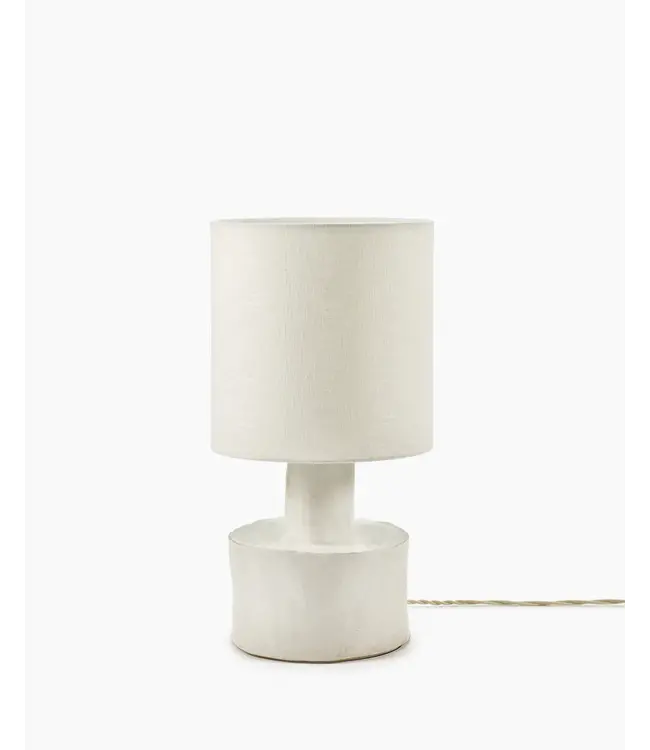 Catherine tafellamp White mat/Beige