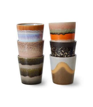 HK Living  Tassen Elements - set van 6