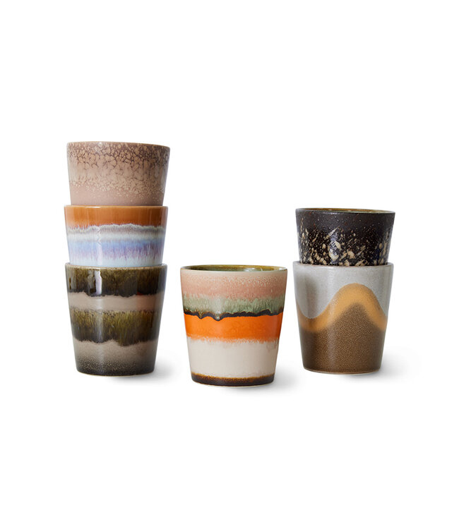 Tassen Elements - set van 6