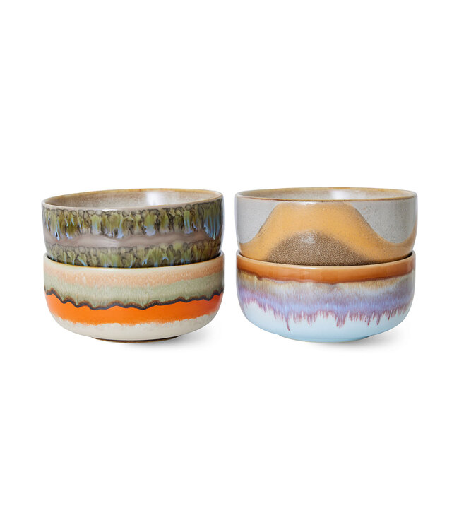 HK Living  Dessert kommen Reef - set van 4