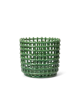 Ferm Living Ceramic Basket - Small