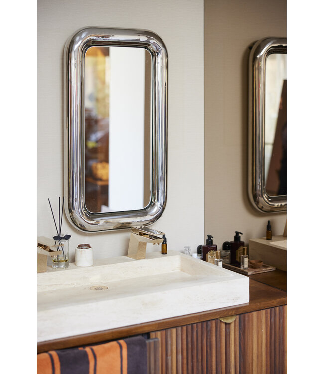 Chubby chrome mirror