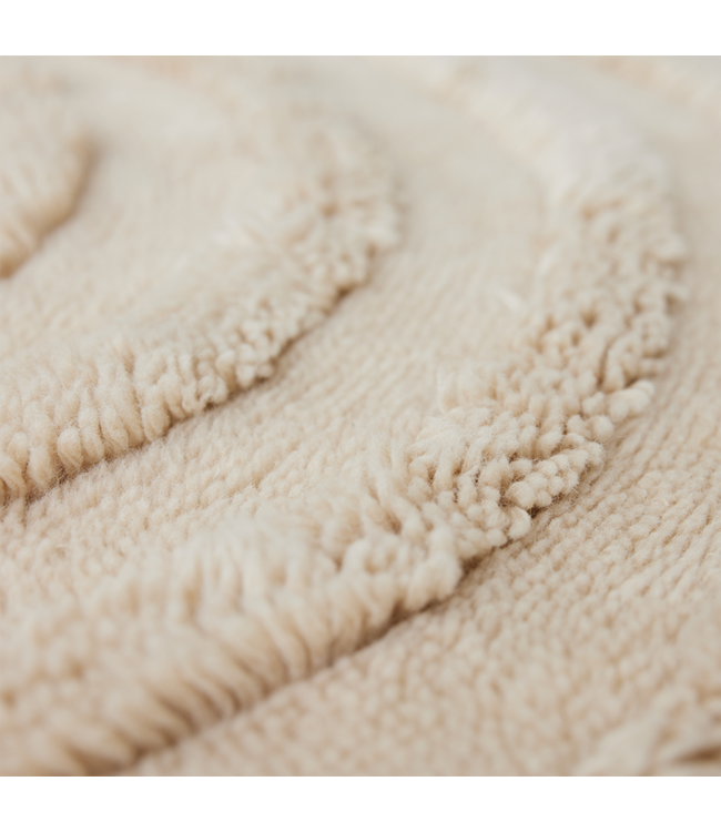 Rond tapijt 150cm - Cream