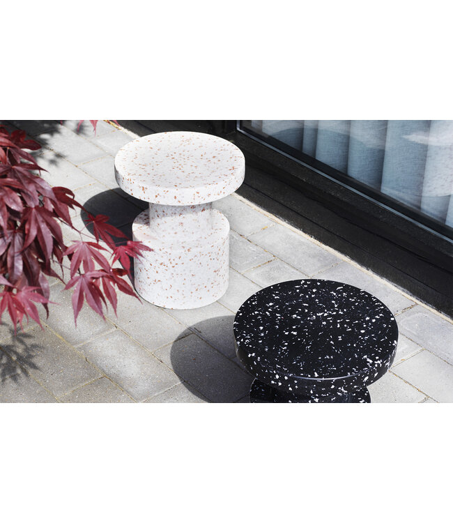 Bit stool  - White Multi