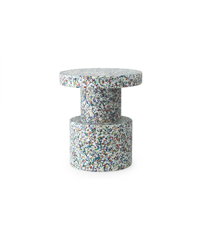 Bit stool  - White Multi