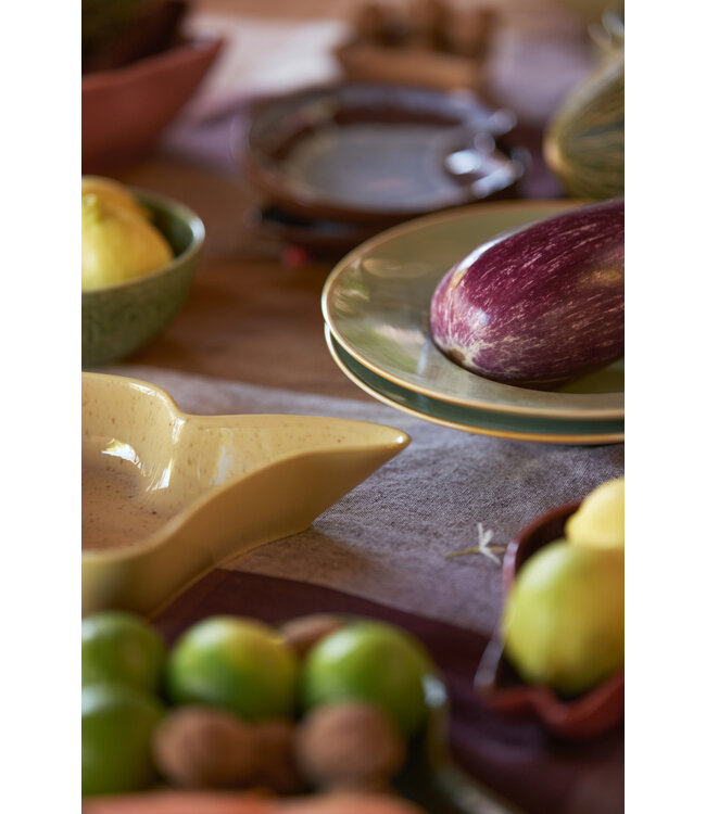 Shell serving bowl Vanilla