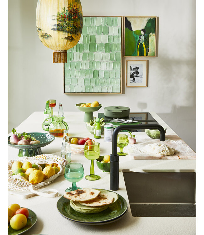 Schaal op voet - The Emeralds Pistachio