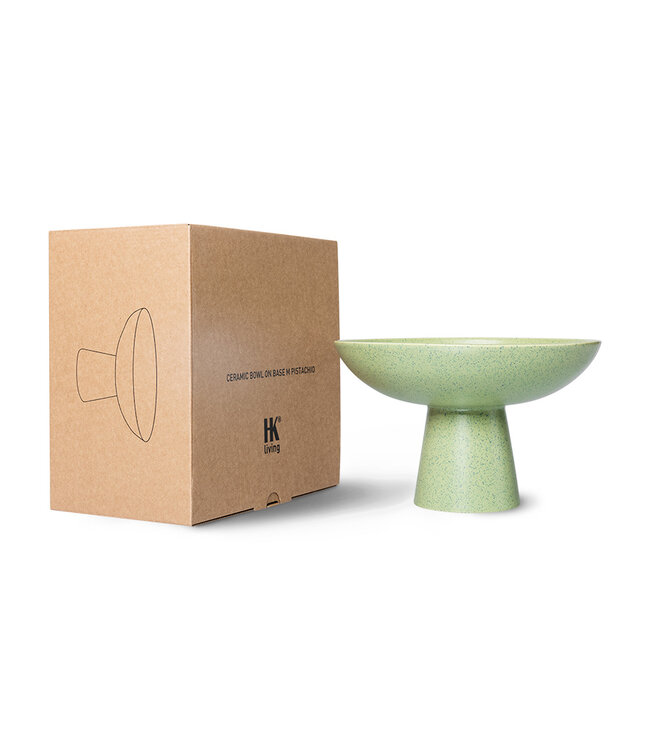 Schaal op voet - The Emeralds Pistachio