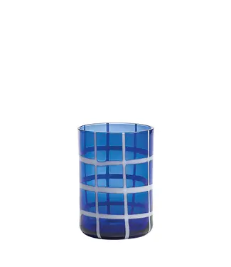 Zafferano Twiddle glazen - set van 6 - Blue