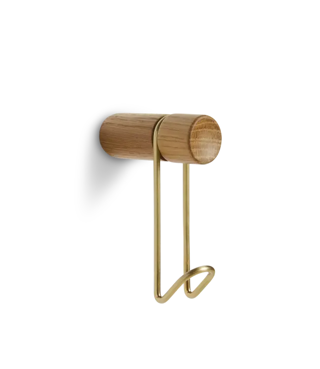 Around wall hanger - Oak