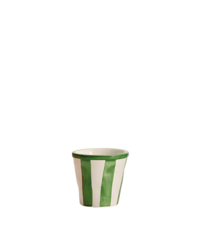 Righe espressotas met onderbord