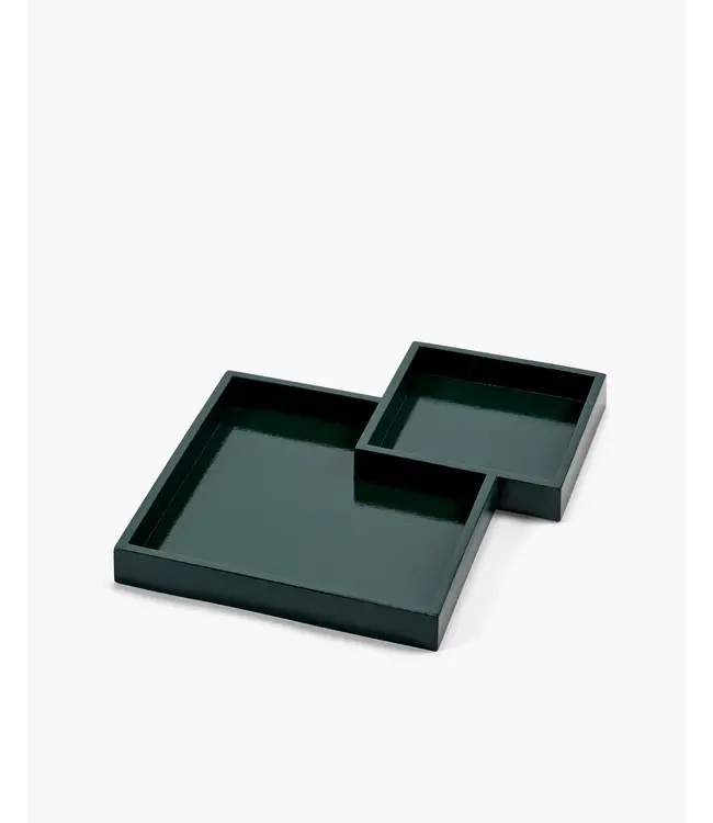 Serax Dienblad - Tray Dark  green Cubit