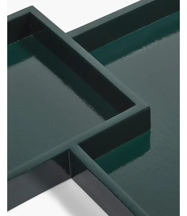 Tray - Dark  green Cubit