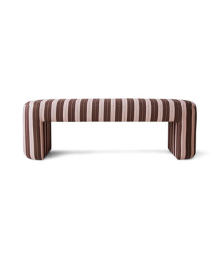 HK Living  Lobby bench striped