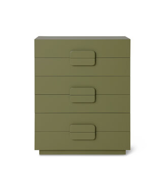 HK Living  Spacious drawer cabinet