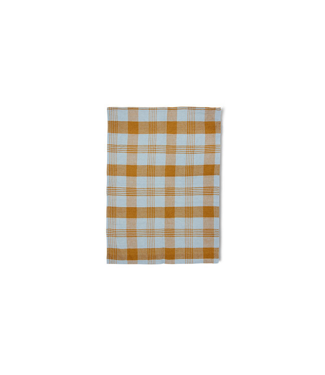 Vida theedoek - checked