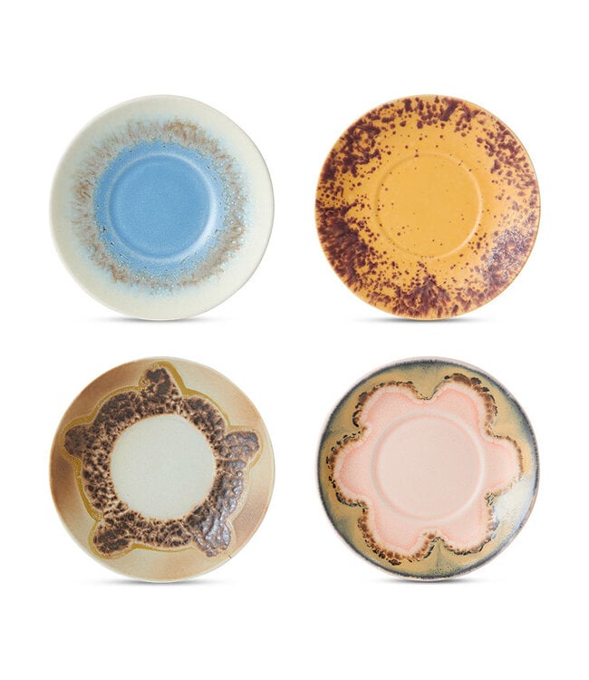HK Living  Onderbordjes Ocean - set van 4