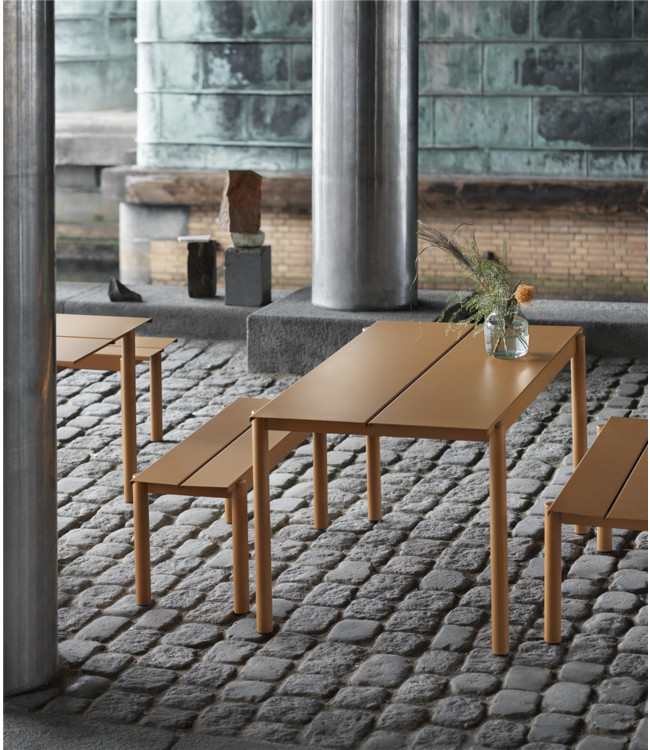 Linear Steel Table - Outdoor
