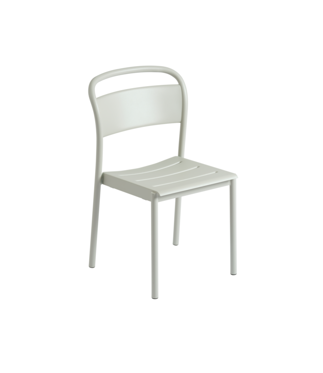 Linear Steel Side Chair