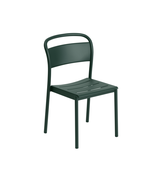 Linear Steel Side Chair