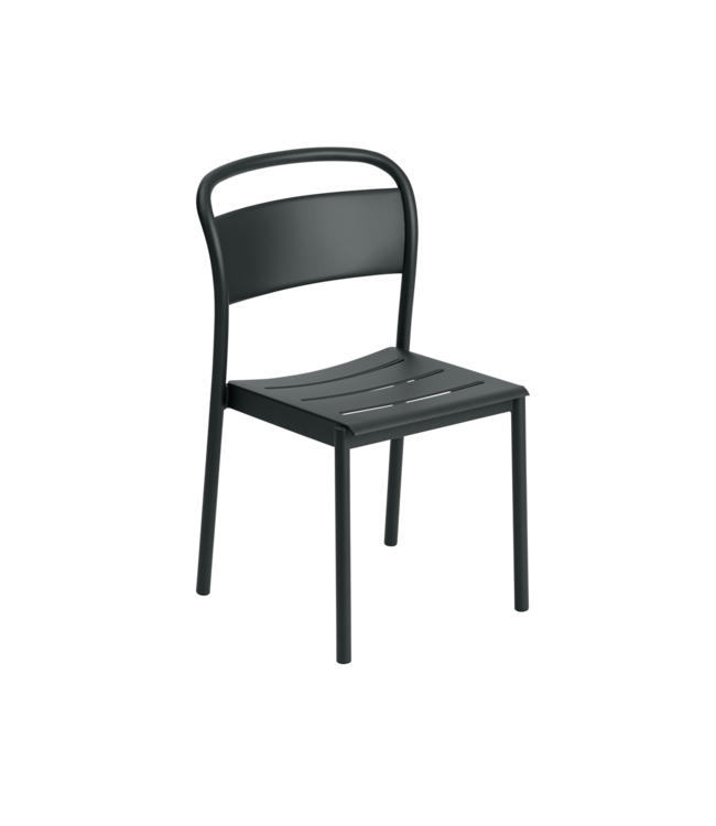 Linear Steel Side Chair