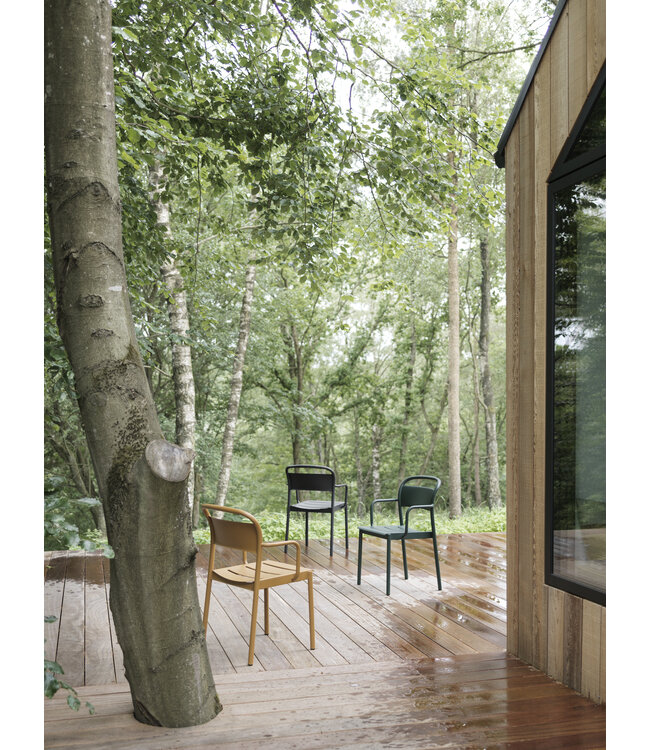 Linear Steel Side Chair