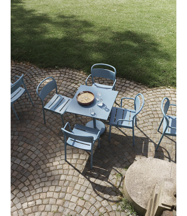 Linear Steel Side Chair