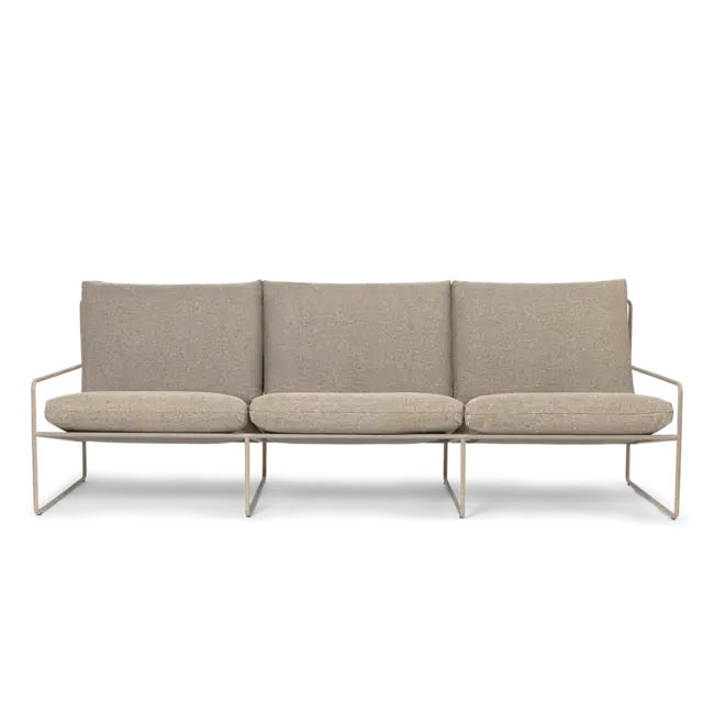 Ferm Living Desert 3-zit - Cashmere frame