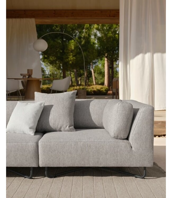 Orlando Outdoor zetel 3 zit met open eind