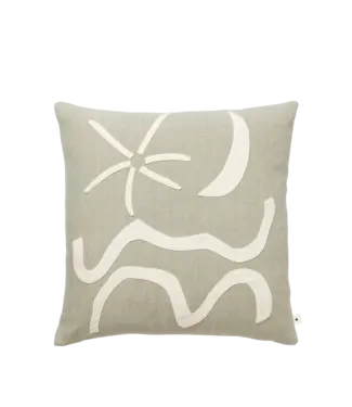 Ferm Living Kove Applique kussen