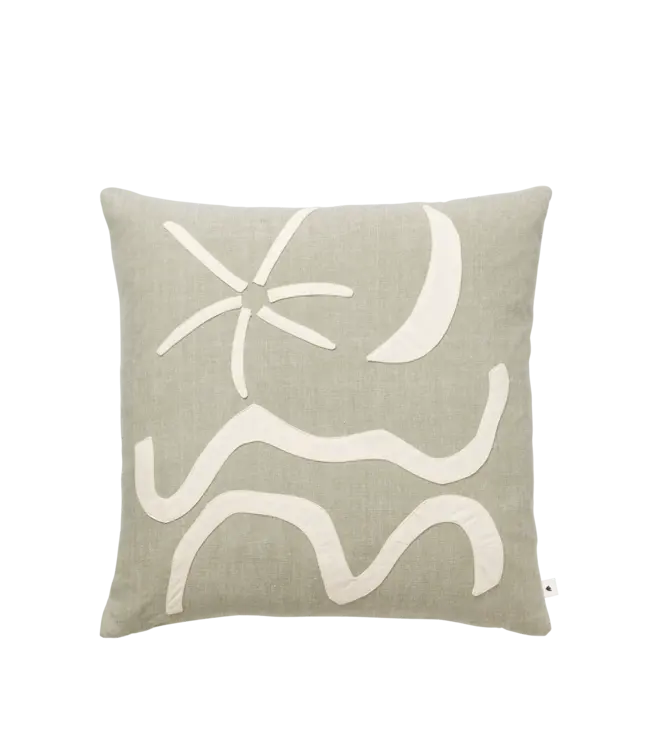 Ferm Living Kove Applique kussen
