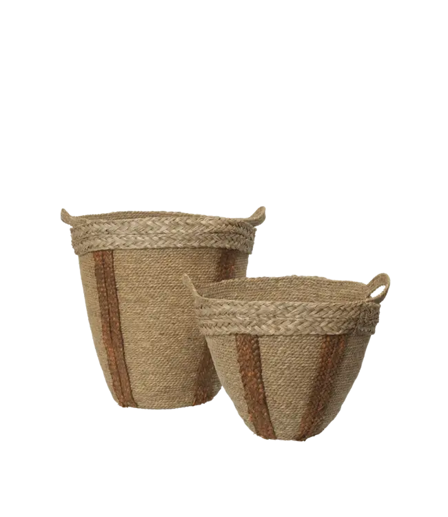 Ferm Living Mar Woven Baskets - Set van 2
