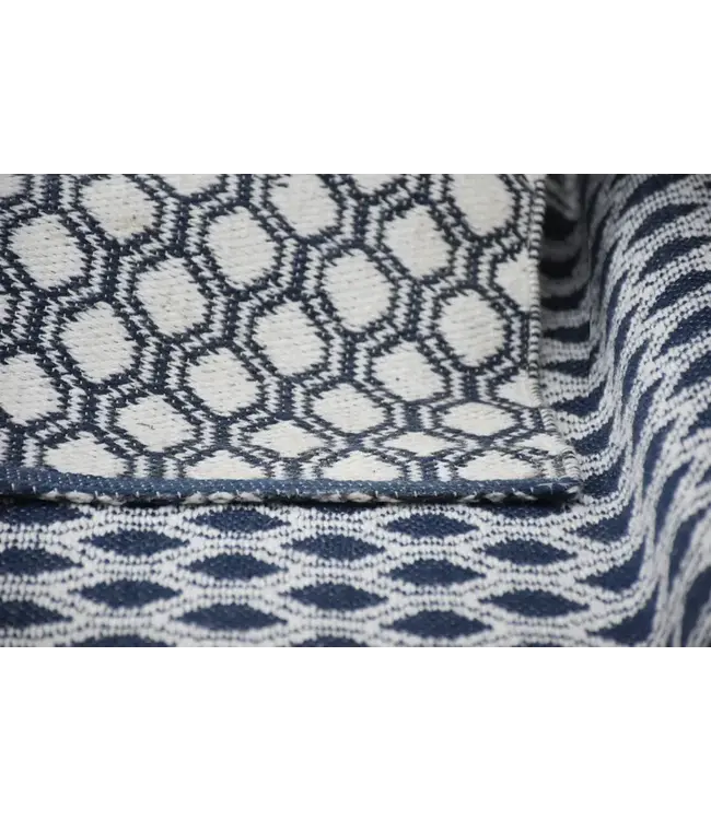 Outdoor tapijt - Carré blauw