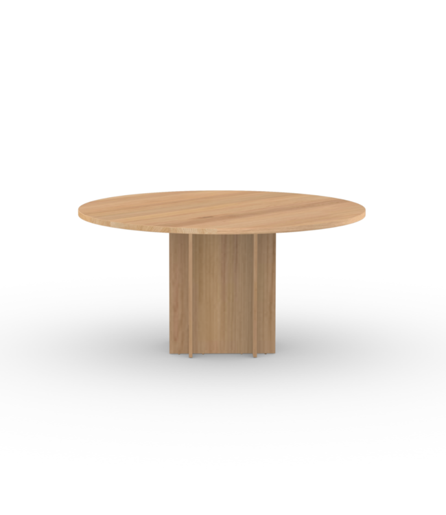 Column Ronde tafel - Eik