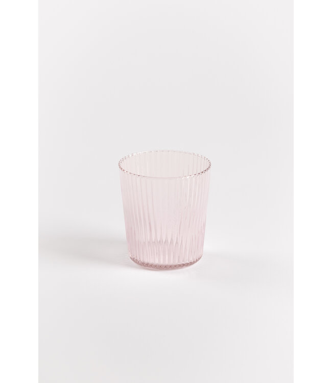 Ribbed gekleurd glas