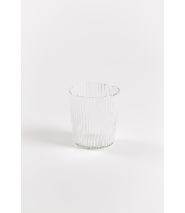 Ribbed gekleurd glas