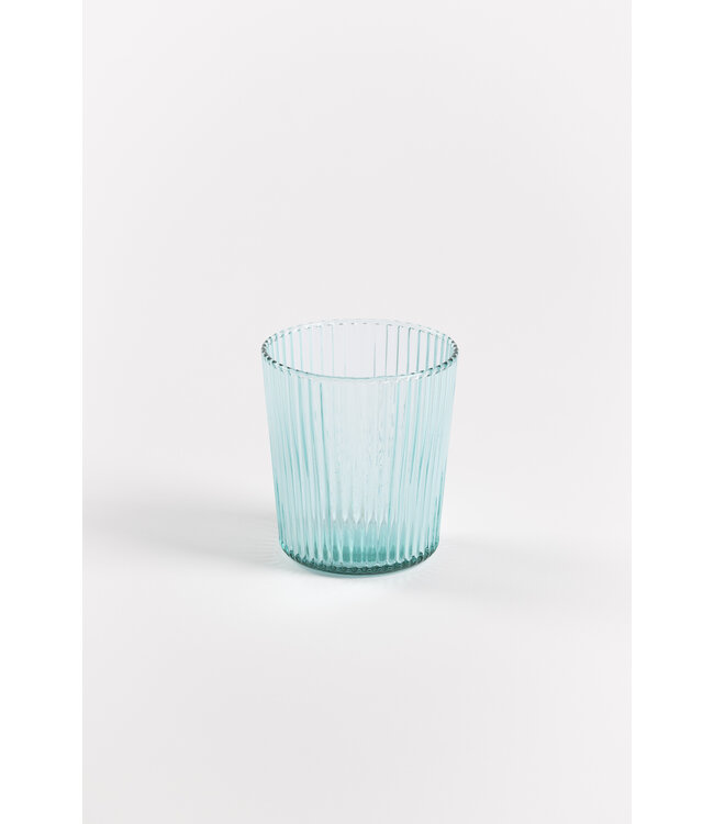 Ribbed gekleurd glas